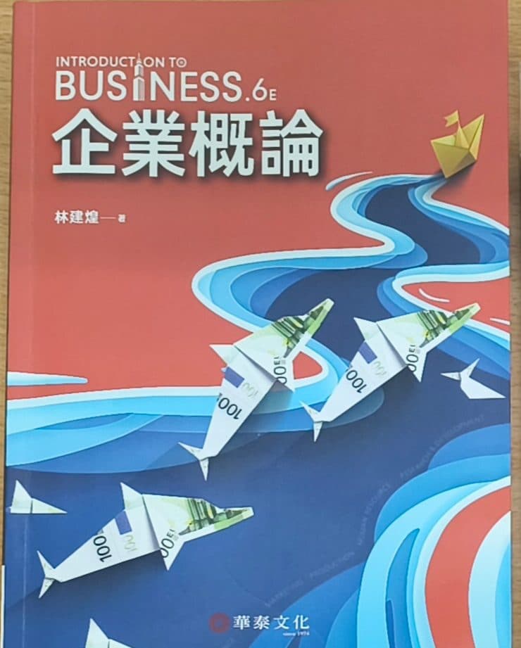 企業概論六版(1、2、3、7、11、12章有劃記重點)