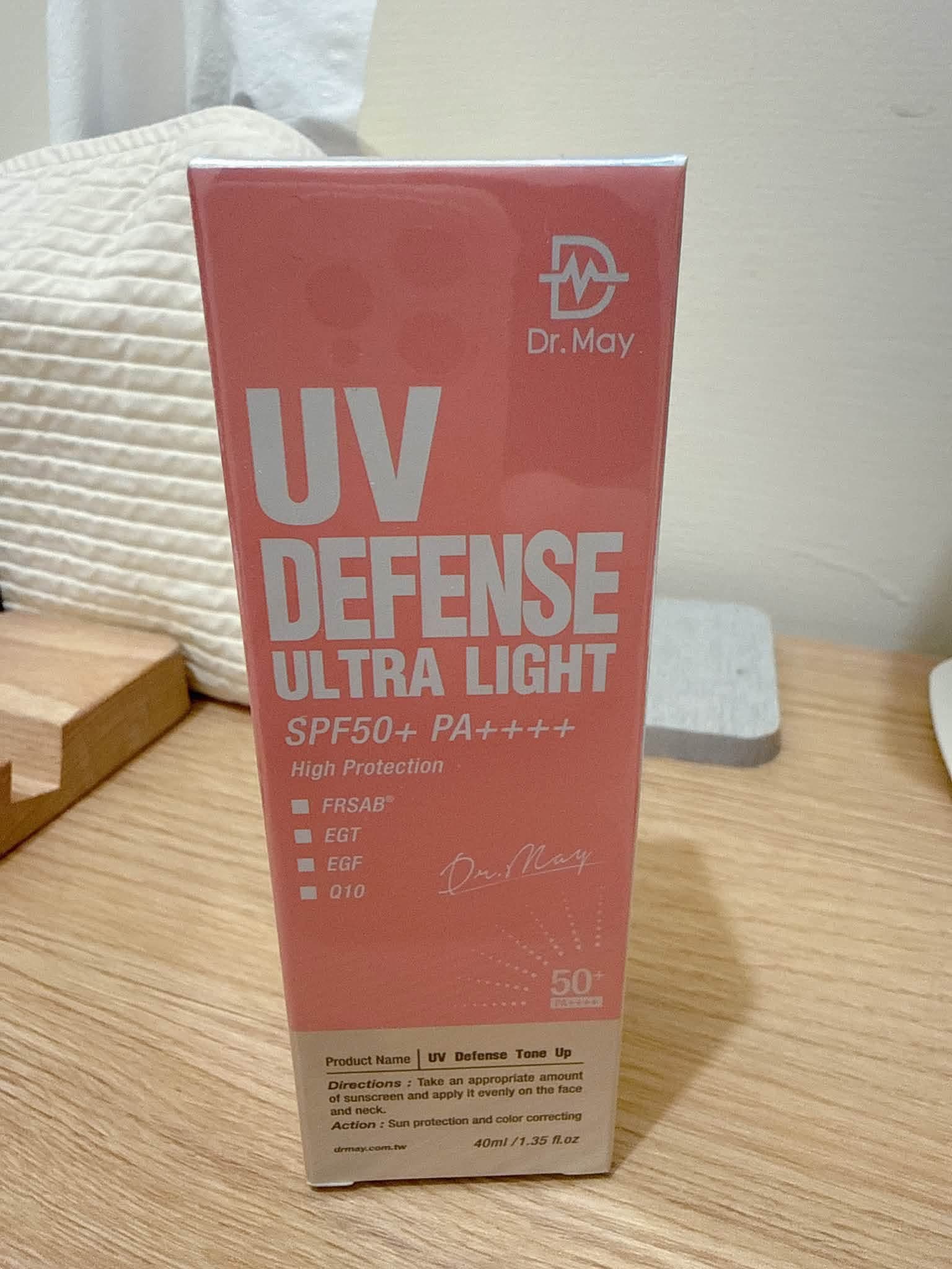 Dr. May 美博士潤色清爽防曬乳SPF50+ PA++++(40ml) 全新