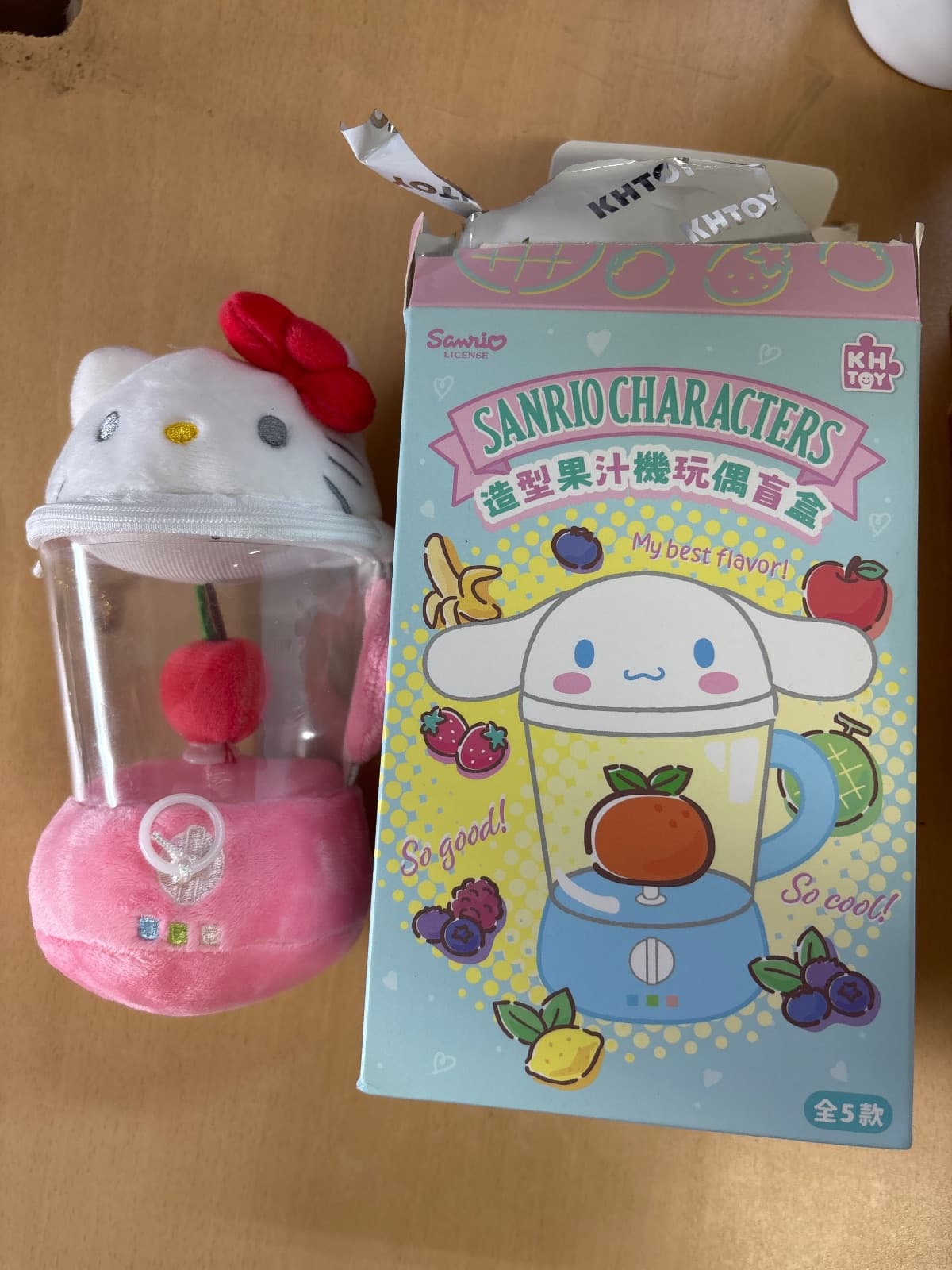 三麗鷗造型果汁機盲盒